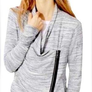 ❤️ NWOT! LOU & GREY SIGNATURE SOFTBLEND MOTO JACKET, MEDIUM